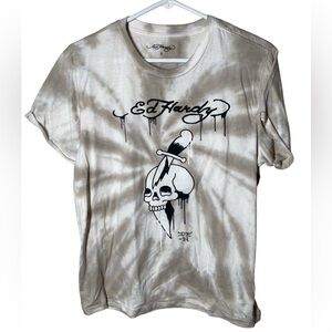 {NWT} Women's ED HARDY Tie Dye Tee Large